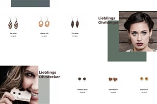 Onlineshop huamet Screenshot Übersicht