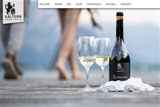 Website Kellerei Kaltern Homepage