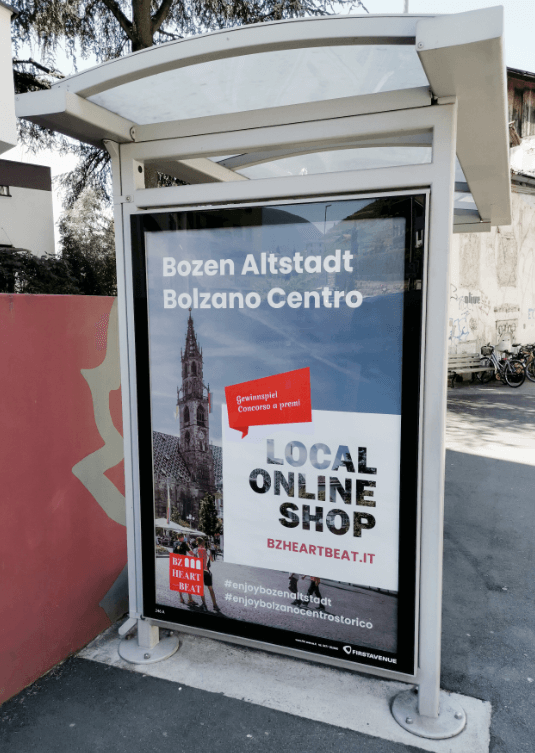 bzheartbeat citylight poster campagna offline