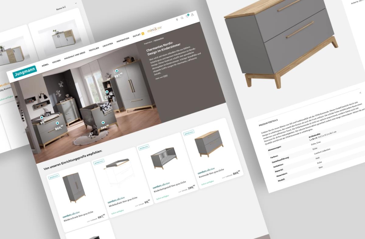 mockup shop online Jungmann